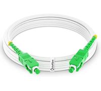 Câble Fibre Optique Orange Sfr Bouygues - 3M - Renforce¿ Avec Blindage Kevlar - Rallonge/Jarretière Fibre Optique - Sc Apc Vers Sc Apc - Garantie 10 Ans