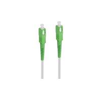 CABLE FIBRE OPTIQUE POUR BOX INTERNET (BOUYGUES / SFR / ORANGE) 10M BLANC