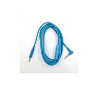 Câble fiche 3,5 mm audio avec contrôle pour casque Bose QuietComfort QC25 QC35 OE2 OE2i AE2 Bleu