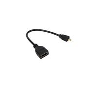 Câble fiche Micro HDMI mâle vers HDMI standard femelle adaptateur