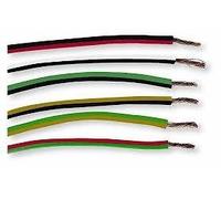 Câble, fil électrique unipolaire 1 mm², vert, pour voiture, moto, camping-car, rouge