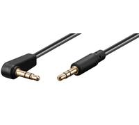Microconnect AUDLL05A câble audio 0,5 m 3,5mm Noir