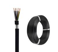 Câble Flexible D'alimentation Et De Contrôle EVV, Fil De Chaîne Porte-câbles Haute Flexibilité, Âme En Cuivre Étamé, Isolation PVC, For Robots, CNC Et Systèmes D'automatisation.(25ft,0.15mm²-10C)