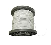 câble flexible Ligne électronique spéciale Ultra-fine de 10 mètres, fil multibrins UL10064, 26awg, 30awg, 32awg, 34awg, PTFE, haute température connecteur d'extension (Color : WHITE, Size : 32 AWG)