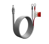 Câble for Starlink Mini O Ring to DC, Mini Câble d'alimentation de Batterie directe for Starlink, Rundion de l'extension 18AWG avec Porte-fusible ATC, O Ring au Cordon (5m)