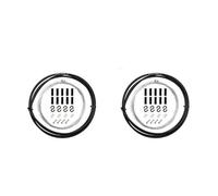 Cable Frein Velo 1/2PCS Ensemble de câbles frein universels for vélo montagne/route/pliable tuyaux conduite changement vitesse for VTT Câble intérieur avec(Style E 2pcs)