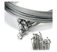 Cable Frein Velo 10Pcs 2m Bike Bicycle Brake Inner Wire Gear Shift Cable Line Stainless Steel(1.7m brake cable)