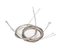 Cable Frein Velo 2pcs Road Bike Brake Wire Stainless Steel Bicycle Speed Line Fixed Gear Shifting Shifter Cable Core Inner(Road brake wire 2pcs)