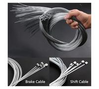 Cable Frein Velo 3/5/10PCS Bike Brake/Shifting Cable Mountain Road Front Rear Derailleur Brake Inside Line 2M Inner Wire for(3pcs-Rare Shift)