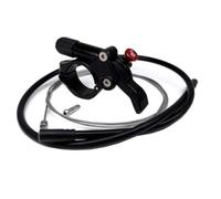 Cable Frein Velo Brake Cable 1 Set MTB Bicycle Fork Lockout Wire Control Lever for Mountain Bike Controller Lock Button(Style a)