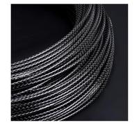 Cable Frein Velo Brake Cable 3.0M 5mm Bicycle Mountain Bike Shift Housing Derailleur Cables Weaving Line Pipe Tube Shifting Wire(Brake Black)