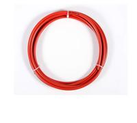 Cable Frein Velo Brake Cable 3.0M Bicycle Shift 4mm Mountain Bike 5mm Line Pipe Colorful Wire Cables(Brake Red)