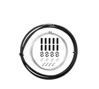 Cable Frein Velo Câble de 2 m/2,5 m for manettes vélo, câbles frein, dérailleur, câble changement vitesse, 4 mm/5 mm, for VTT, route(Shift Black 4mm)