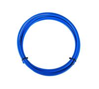 Cable Frein Velo Câble de 300 cm for manettes vélo, dérailleur, câbles frein, tube câble changement vitesse, 4 mm/5 mm, VTT, route(Speed change blue)