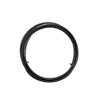 Cable Frein Velo Câble de 300 cm for manettes vélo, dérailleur, câbles frein, tube câble changement vitesse, 4 mm/5 mm, ligne route VTT(Brake Black)