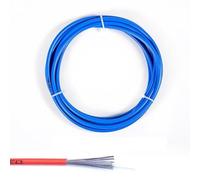 Cable Frein Velo Gaine de câble frein vélo, manettes vitesse, dérailleur, tube 4 mm/5 mm, for VTT, route(Shift Blue)