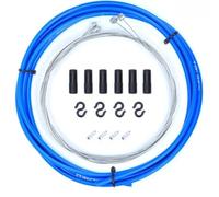 Cable Frein Velo Manettes de vélo Dérailleur Câbles frein Tube câble changement vitesse 5 mm Route VTT Vélo Manette Câble Ligne Accessoires(Blue)
