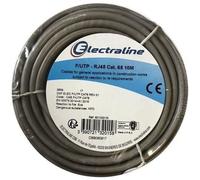 Câble FTP en couronne ELECTRALINE - 10 m - Gris