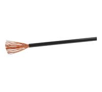 Câble gainé H05V-K VOKA Kabelwerk H05VK075SW 1 x 0.75 mm² noir 100 m