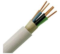 Câble gainé NYM-J Kopp 153210846 5 G 2.50 mm² gris 10 m