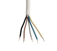 Câble Gainé PVC Gris 5 x 1,5 Cea 100 Mètres