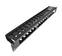câble Gestion Barre 1U pour Données Schrank 19 inch Rack avec Vents [1U]