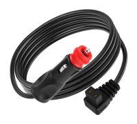 Cable Glaciere pour Réfrigérateur de Voiture, 2M Cordon d'alimentation Allume Cigare 12 V/24 V Câble de Charge pour Prise Cigare pour Alpicool Mobicool Dometic ICECO Camping Gaz Famille Voyage (Noir)