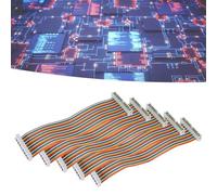 Câble GPIO pour Rasp berryPi mâle à femelle, 5 pièces, fil 40 broches, accessoires informatiques, 20cm