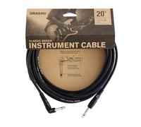 Câble Guitare D'Addario Classic Series 20 ft, Straight/Right Angle