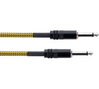 Cordial Cable Guitare Jack 3 M Tweed Jaune Câbles jack / instrument