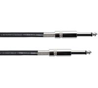 Câble de raccordement Cordial 14758 Jack instruments [1x Jack mâle 6,3 mm (mono) - 1x Jack mâle 6,3 mm (mono)] 6.00 m noir