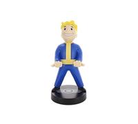 Cable Guys Fallout Figurine gaming Vault Boy - Support manette ou smartphone - Câble USB inclus - 20 cm