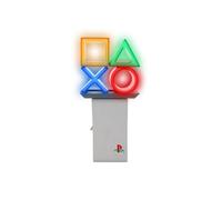 Cable Guys Ikon - Sony - Playstation Heritage Logo Support Lumineux Chargeur pour Téléphone et Manette