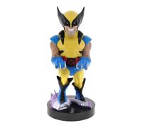 Cable Guys Marvel Comics Figurine Gaming Wolverine - Support pour manette ou smartphone - Câble USB Inclus - 20 cm