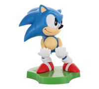 Cable Guys Sonic The Hedgehog Figurine Holdem Sliding Sonic - Support écouteurs, smartphone ou petit accessoire - 11 cm