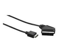 Câble - Hama - péritel RVB PRO spécial pour Sony PS2, Noir, 1,80m G