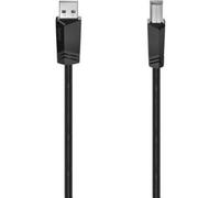 Câble HAMA USB 2.0 AB noir 1.50m
