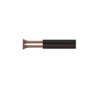 Câble haut-parleur CCA 2x0,75 noir/rouge S8273/100m
