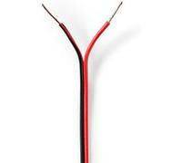 Câble haut parleur Nedis CAGW0500BK1000 Rouge / Noir G