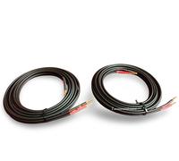 Câble haut-parleur noir Naim NAC A5 fiches banane terminées par une paire