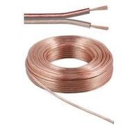 Câble haut-parleur - OFC - 2x2.5mm² - 10m - Cuivre pur - Propagation des basses