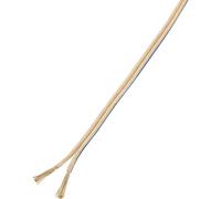 Câble haut-parleur TRU COMPONENTS TR1975-100 1568259 2 x 0.75 mm² transparent 100 m