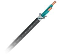 Câble Haut-Parleurs Bi-Wire 4x4,0 mm² Elephant SPM440 SOMMER CABLE OFC Noir 1 m