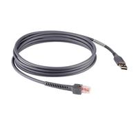 Câble haute vitesse USB 1.8 A mâle vers RJ45, 2.0 m, pour Scanner de codes à barres avec symboles LS2208