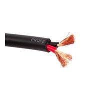 HQ-Power Câble haut-parleur 2 x 2,50 mm² OFC 100 m noir