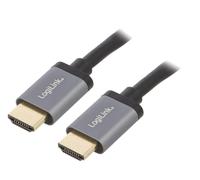 Cable HDCP HDMI 2.0 male des deux cotes 2m - Noir