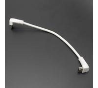 Câble HDMI 0,3M 30Cm 4K 8K Full HD Angulaire Blanc À Angle 90° Adaptateur PC