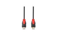 D2 Diffusion Cable HDMI 1.4 1,5m M/M (Noir/Rouge) Noir G