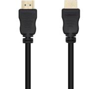 Câble hdmi 1.4 14+1 ccs aisens a119-0528/ hdmi male - hdmi male/ 1m/ noir