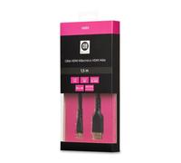 D2 Diffusion Câble HDMI 1,5 m - mâle vers micro HDMI Type D 19 broches - avec Ethernet, 4K